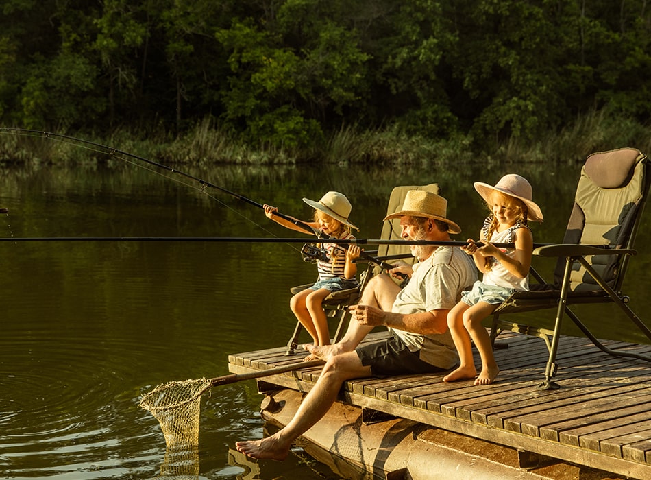 Vacances pêche avec ses enfants et location de gîte dans le Lot